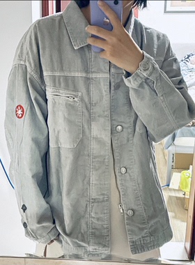 23AW CAV EMPT OVERDYE CORD ZIP JACKET灯芯绒夹克复古水洗男女
