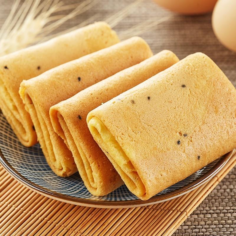 新比比赞凤凰卷鸡蛋卷办公室零食品小吃夹心饼干整箱休闲散装多口