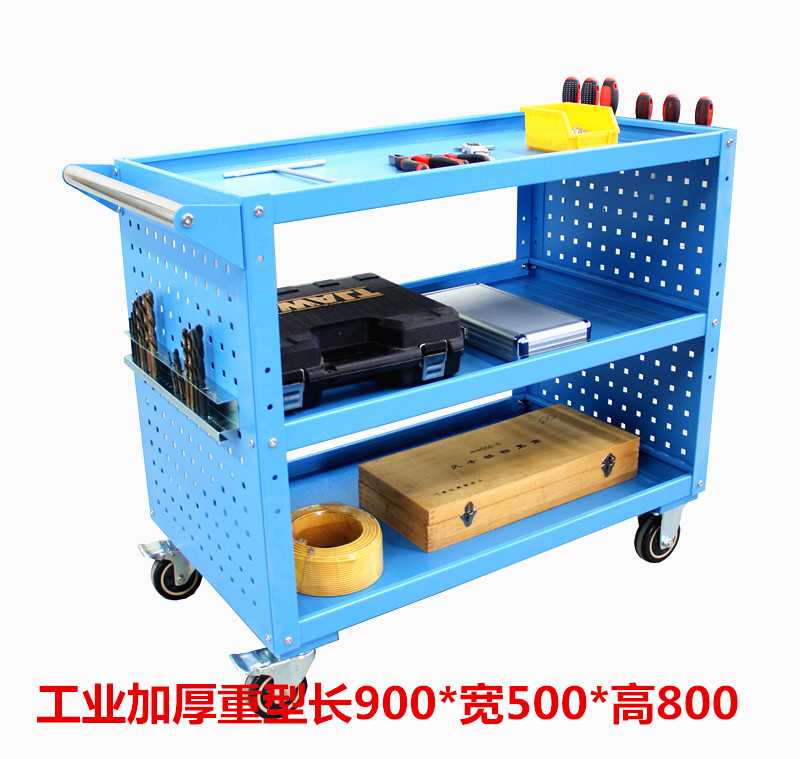 正品重型车间工具车工业级物料车三层中转车多层加厚钢制大钳工手