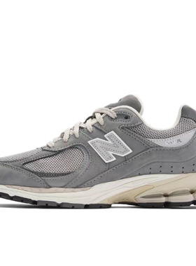 New Balance NB 2002R  减震防滑耐磨低帮 男女同款 灰色 L37仓