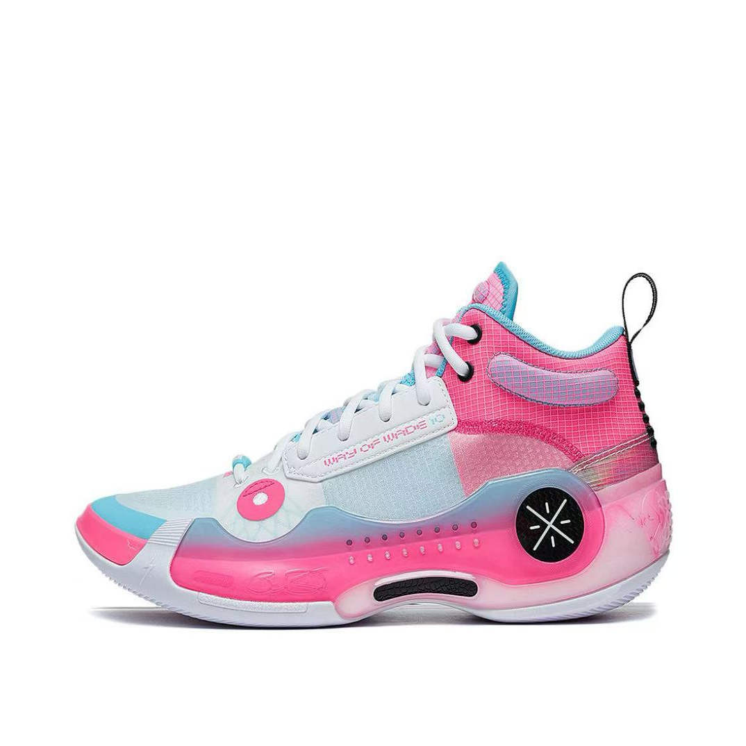 LiNing李宁 韦德之道10 减震舒适 防滑耐磨 低帮 篮球鞋 L1搏仓