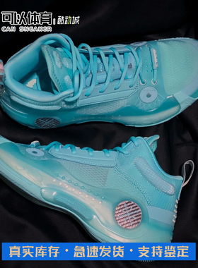 Lining/李宁 WOW10 韦德之道10 防滑耐磨 中帮 篮球鞋 白色