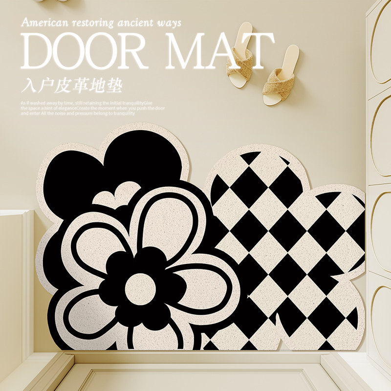 入户门地垫进门门口丝圈玄关脚垫防滑免洗蹭土耐脏可裁剪地毯门垫,居家布艺,入户地垫,淘宝优惠券,粉丝福利购,淘宝优惠卷