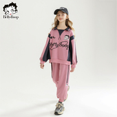 女童运动卫衣裤 子套装 2026春季 贝蒂春款 洋气时髦童装 儿童两件套