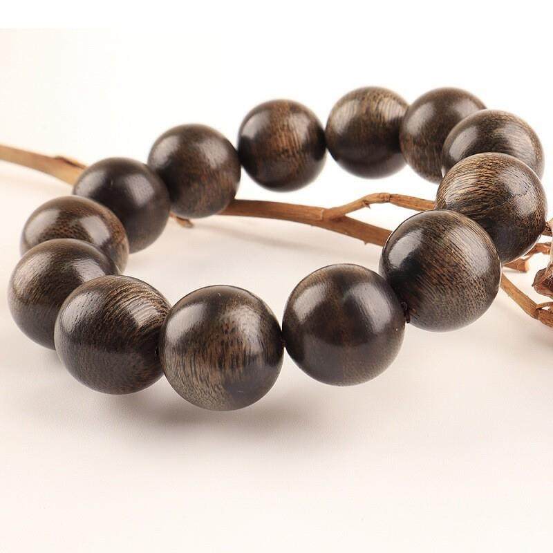 加里曼丹沉香木手串2.0佛珠文玩男女手串手链8mm108颗念珠