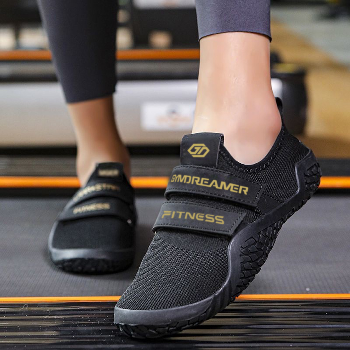 深蹲硬拉鞋室内健身鞋女防滑透气专业瑜伽举重综合力量训练赤足男