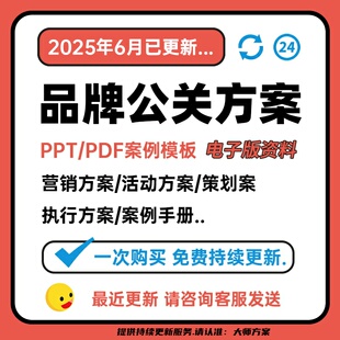4A广告公司公关活动传播品牌全案市场推广线上线下营销策划方案