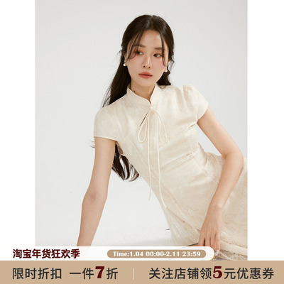 JOCOCHIC新中式国风刺绣连衣裙