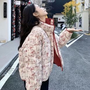 冬季2025棉袄女士巨好看的棉服女短款小个子流行爆款超好看厚外套