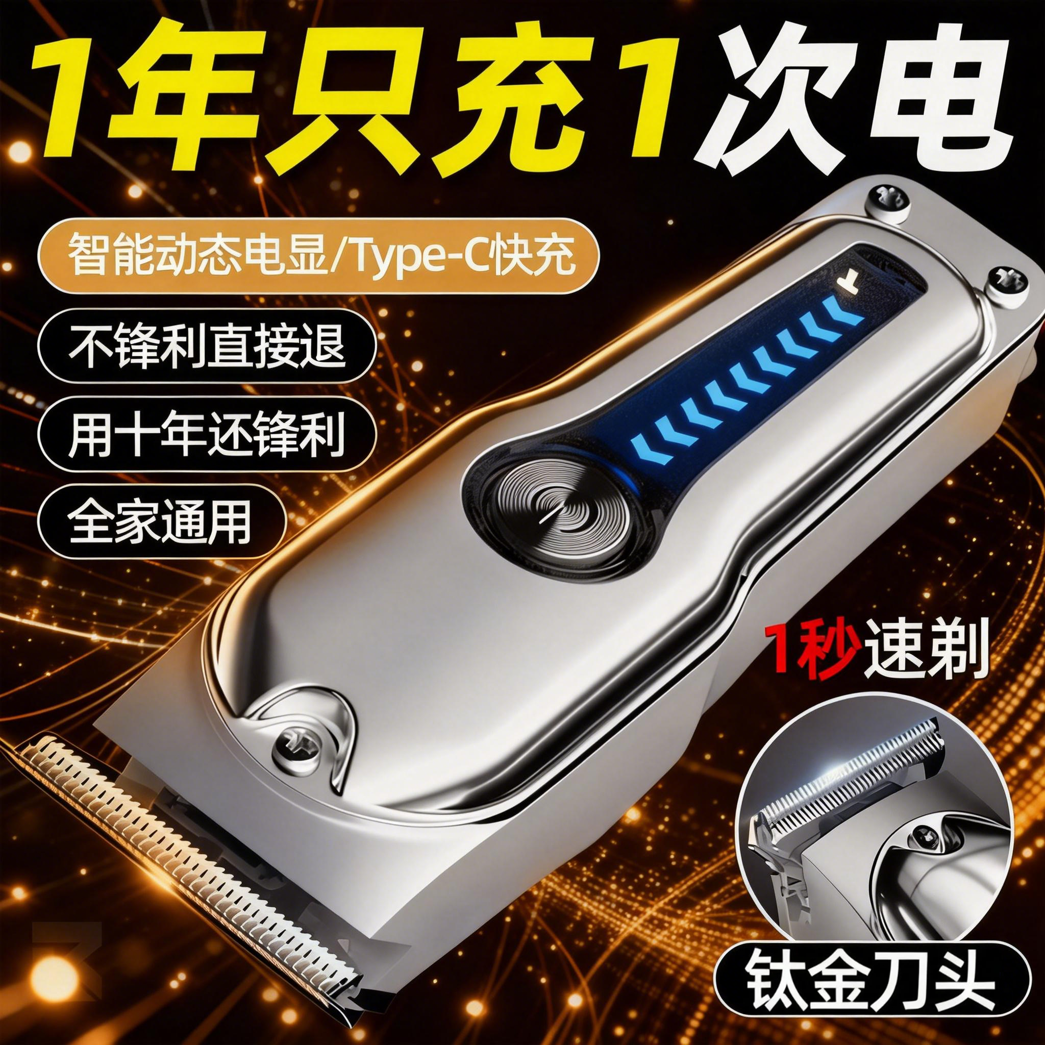 德国理发器电推剪家用男士自助光头神器2026新款理发剃须一体机,个人护理/保健/按摩器材,理发器,淘宝优惠券,粉丝福利购,淘宝优惠卷