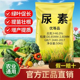 尿素肥料蔬菜用氮肥化肥复合肥农用种菜通用型肥盆栽通用养花肥料