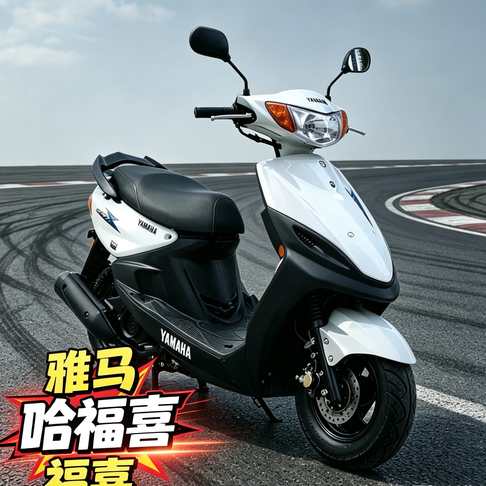 原装雅马哈福喜100c踏板摩托车机车二手摩托踏板车燃油代步男女装
