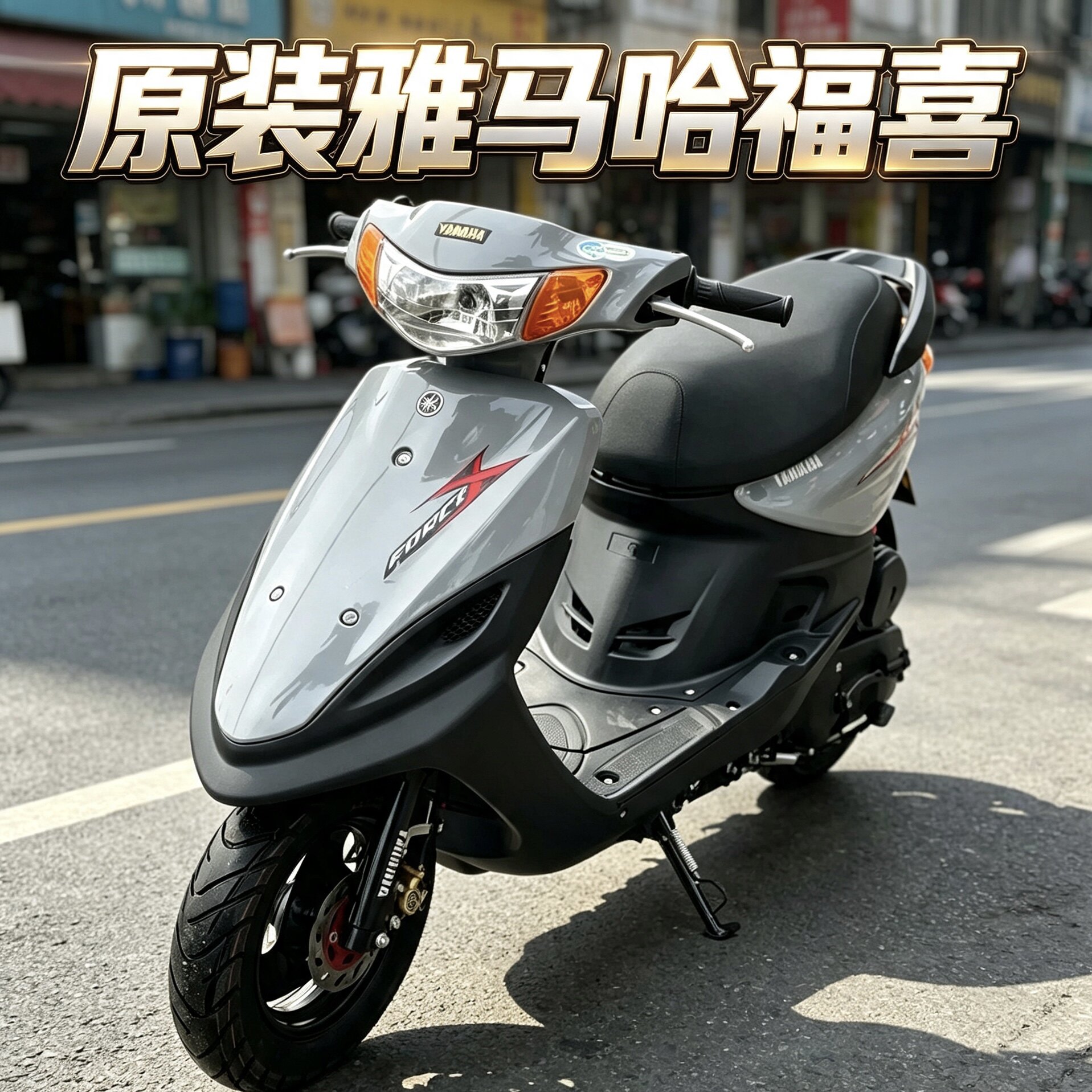 原装雅马哈福喜100cc燃油男女装摩托车二手机车代步四冲程踏板车