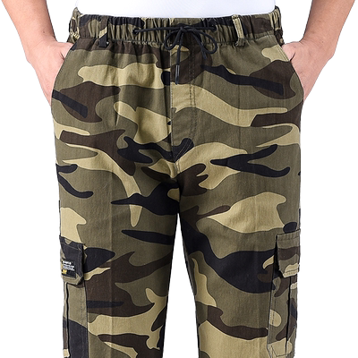 工作服男装长裤工装耐磨迷彩裤男