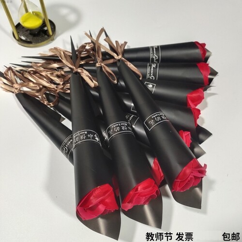 单支香皂玫瑰花七夕礼物