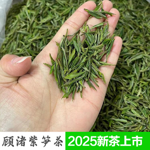 2025新茶紫笋茶高山湖州长兴顾渚本土绿茶兰花香醇明前茶叶可配礼