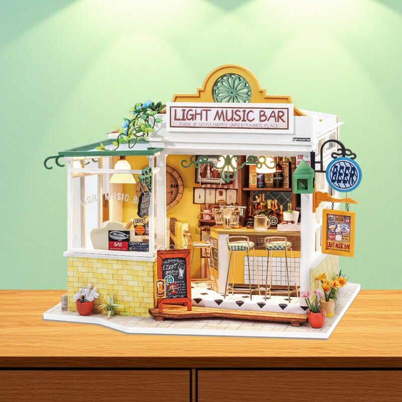若来复刻光影故事酒吧diy小屋