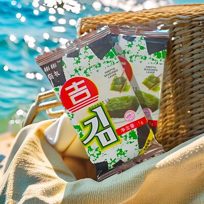 海苔原味儿童节休闲零食