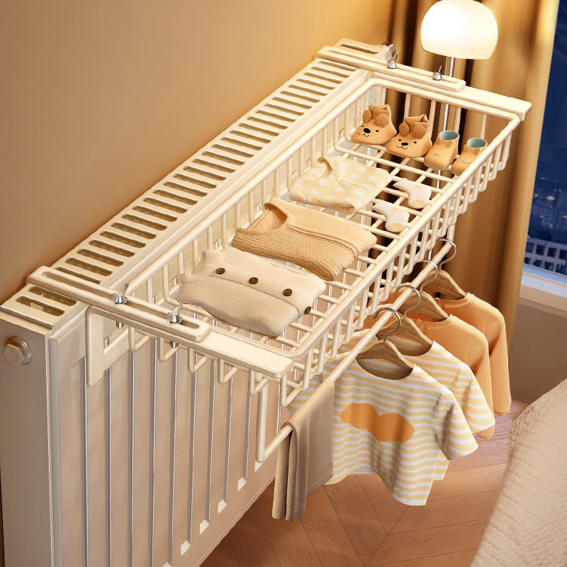 暖气片置物架晾衣架暖气管上专用挂钩挂架烘干凉衣鞋袜架子晾晒架,收纳整理,多夹子晾衣架,淘宝优惠券,粉丝福利购,淘宝优惠卷