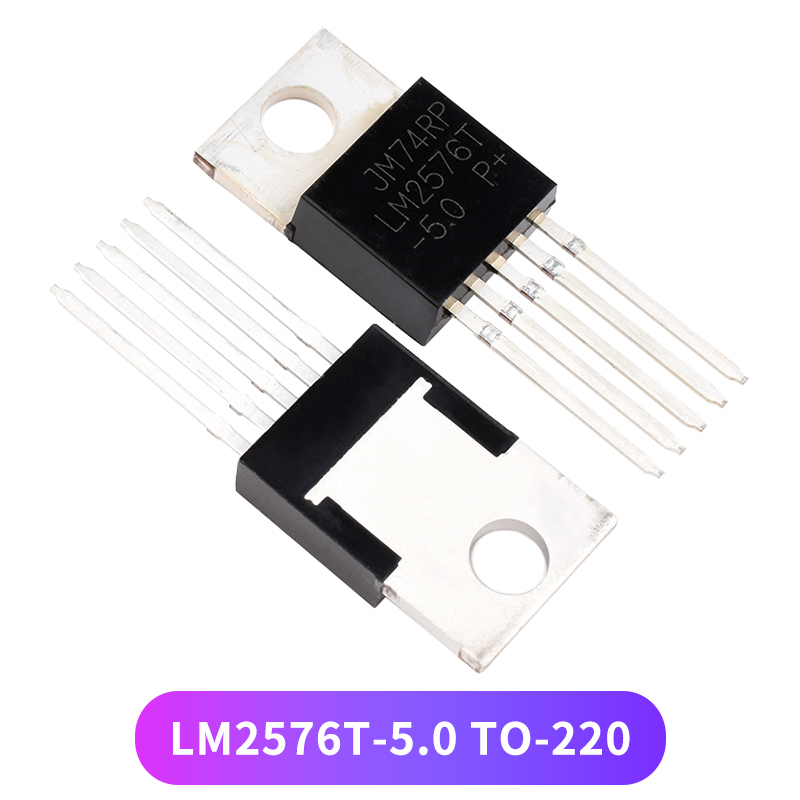 LM2576S-5.0 ADJ 12V 3.3 5V 2596T降压稳压器IC芯片TO220/263-5