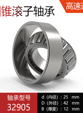 7类圆锥滚子轴承 3290p4 32905 32906 32908 32909