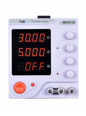 安耐斯0-100V30A直流电源60V50A可调稳压电源20V10A5A3A2A1A80V6A