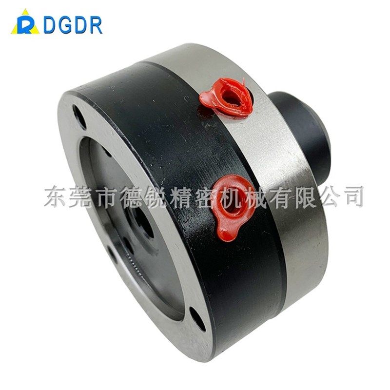 微小型气动固定式夹头JAS-T8-PL迷你气动卡盘打孔攻牙工装夹具