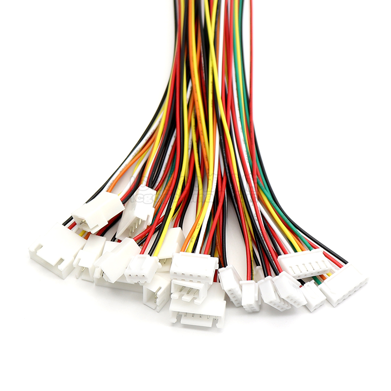 XH2.54MM公母头接插端子线2P3P4P5P6Pin空中对接对插连接线束2.54