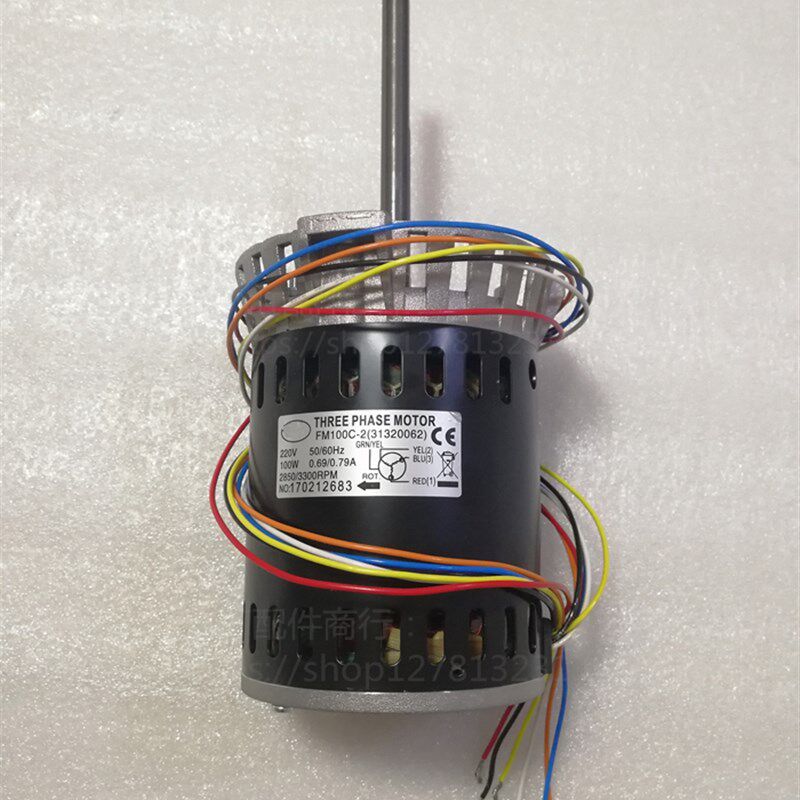 劲拓回流焊新款马达 31320062热风电机FM100C-2送风马达 三相220V