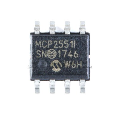 原装正品 MCP2551-I/SN SOIC-8贴片 高速CAN收发器芯片IC MCP2551