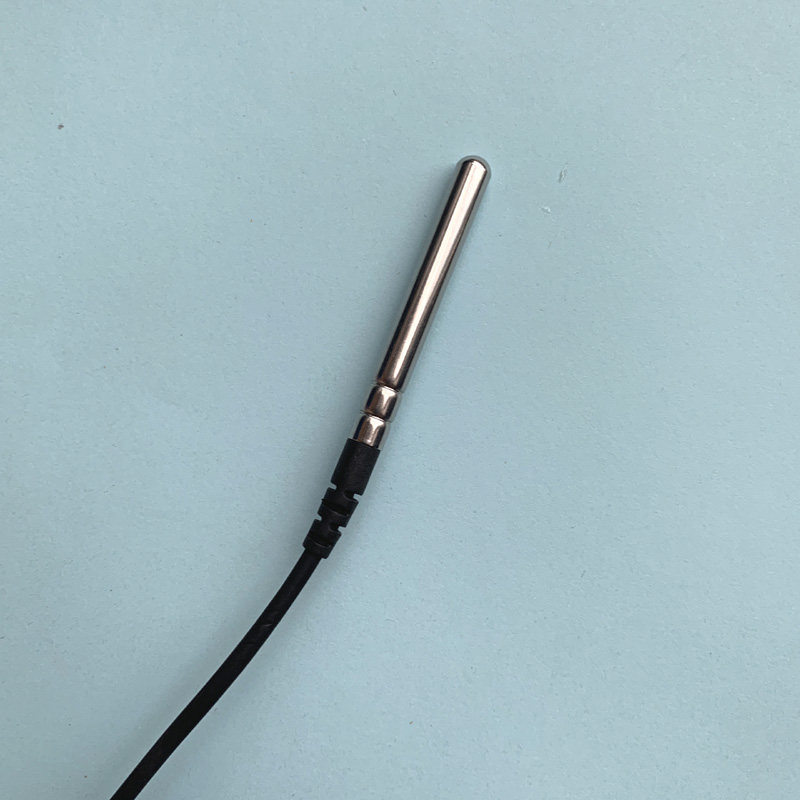 防水304不锈钢6*50mm圆柱10K NTC热敏电阻B3950 3977温控温度监视