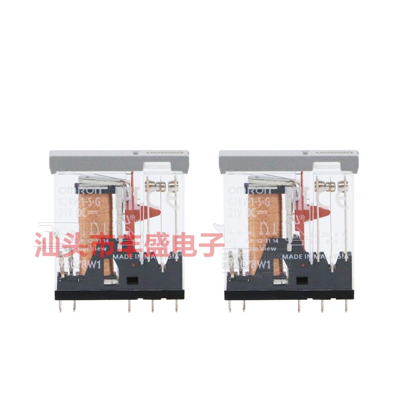 现货 G2RV-1-S-G 21VDC 继电器底座G2RV-SR500-SR700 DC24V