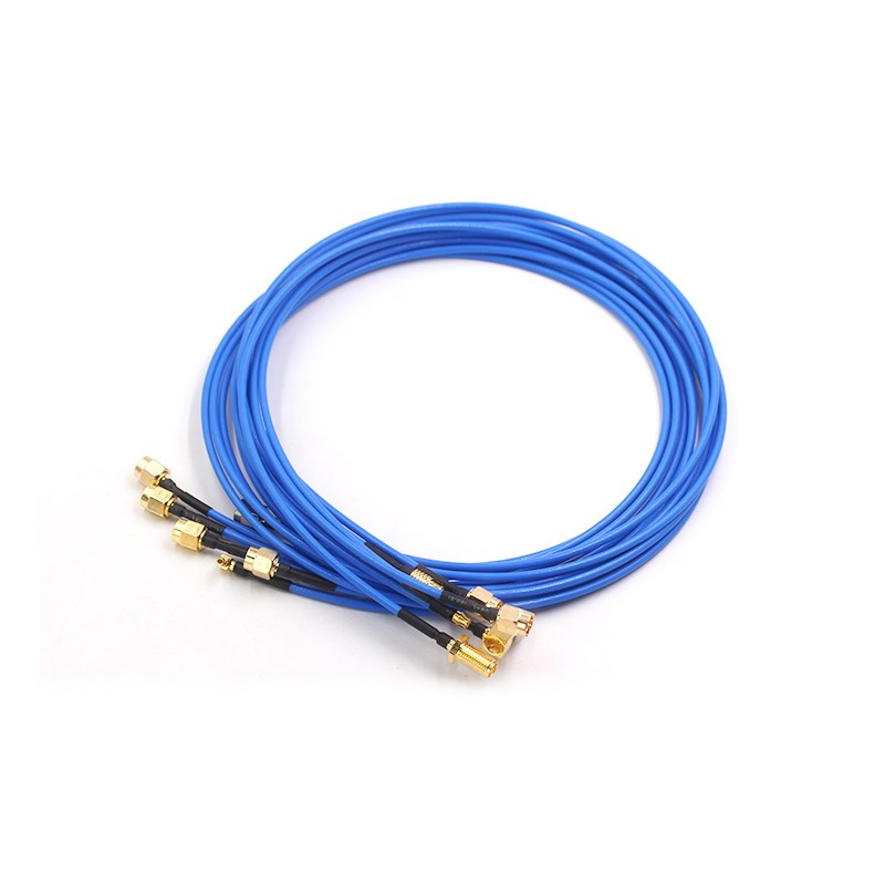 SMA射频转接线sma转MMCX/SSMA/SMP半柔连接线缆RG405/086测试跳线