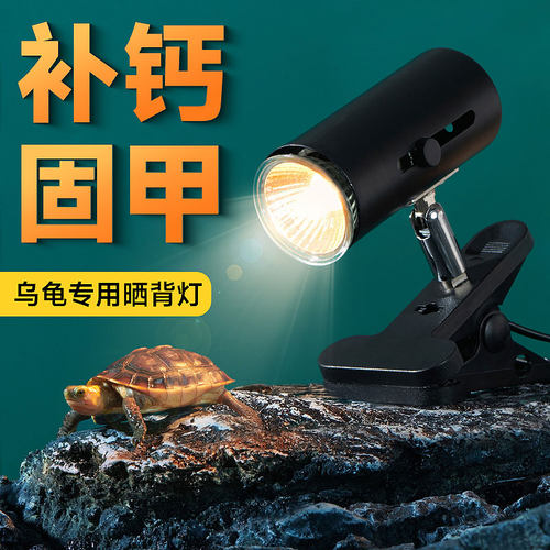 乌龟晒背灯全光谱UVB龟缸