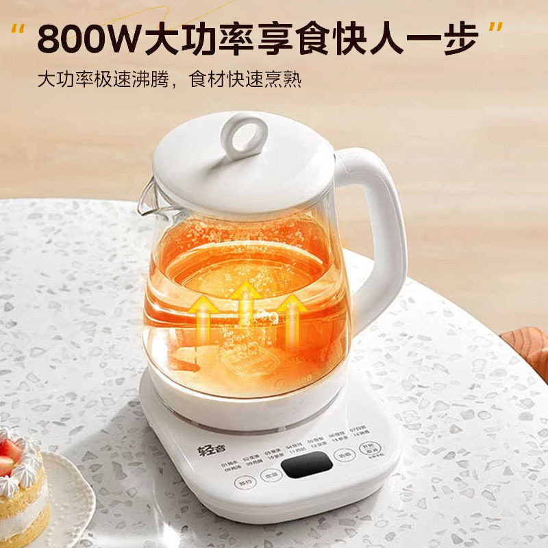 美的多功能花茶壶养生壶图片