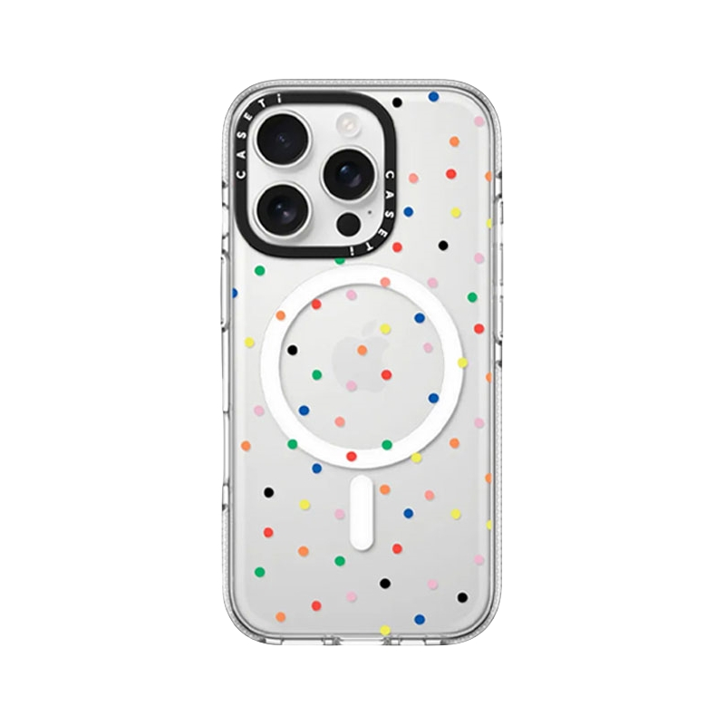 CASE联名ins彩色五角星适用苹果16promax手机壳iphone15磁吸MagSafe几何14pro简约13/12保护套透明华强北定制