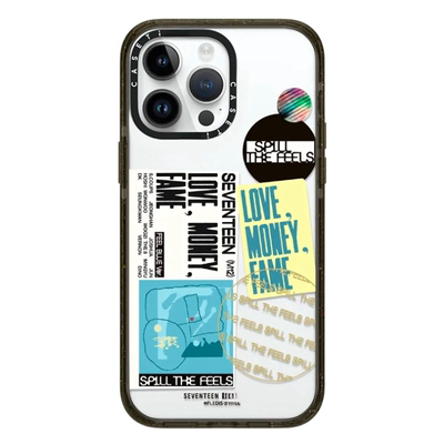 CASETI 联名Seventeen男团 日韩潮牌iPhone16promax苹果15pro 14 13 12手机壳MagSafe磁吸华强北定制防摔保护