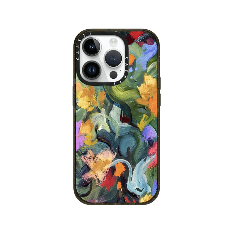 CASETi手机壳联名艺术家韩素希徐明浩同款油画水彩花卉适用iphone16promax苹果14 13 12 15Magsafe磁吸保护套