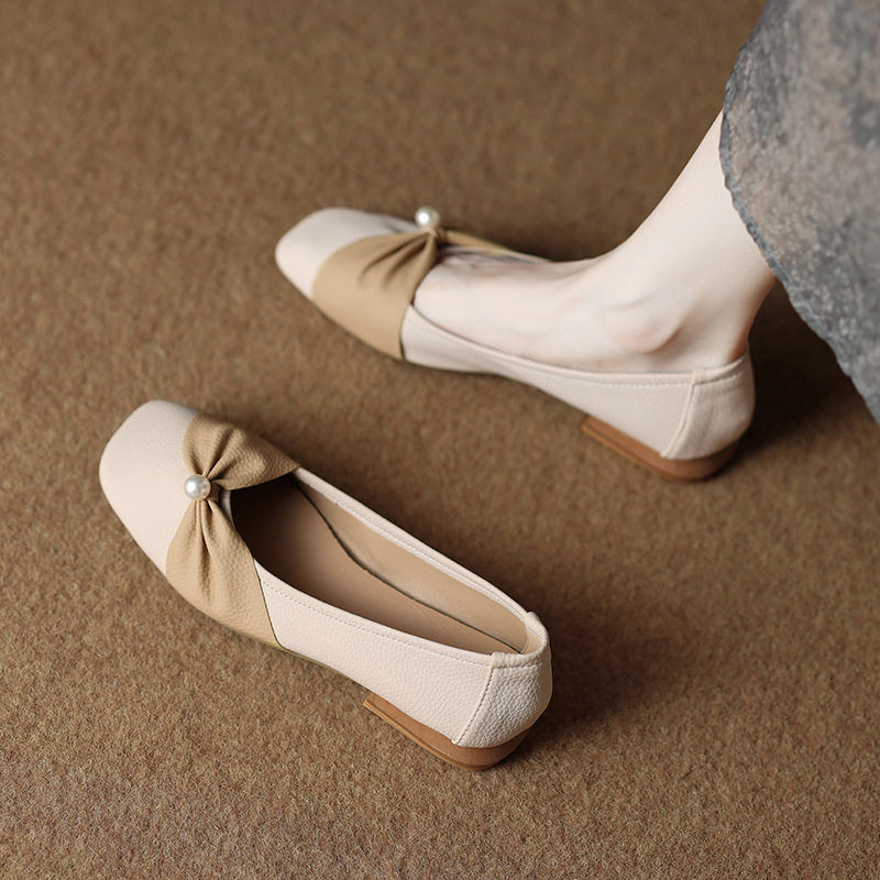 平底浅口单鞋女鞋2025夏秋一脚蹬妈妈鞋新款爆款鞋子女休闲奶奶鞋,女鞋,浅口单鞋,淘宝优惠券,粉丝福利购,淘宝优惠卷