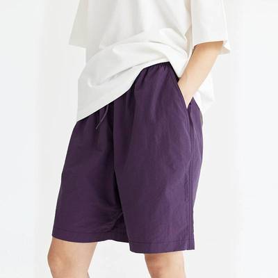 广州煜唐服饰 夏季多巴胺色沙滩裤休闲透气运动短裤宽松休闲短裤