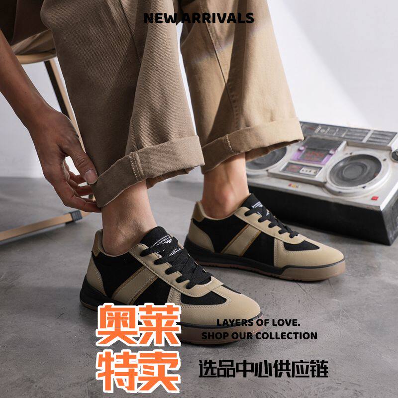 福建鞋春季新款学生跑步运动百搭老爹鞋 韩版阿甘男鞋子