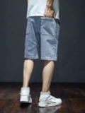 Джинсовая юбка, летние тонкие шорты, трендовые штаны для отдыха, свободный прямой крой, в корейском стиле