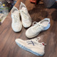 女2026春夏新款 厚底透气运动鞋 休闲小白鞋 发泡底老爹鞋 百搭鞋 子女