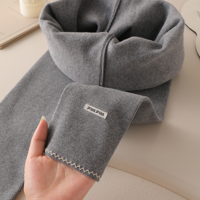 康桥琳女童纯棉薄绒打底裤