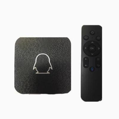 腾讯企鹅Q7网络机顶盒4K高清播放器双频5Gwifi蓝牙投屏语音电视盒