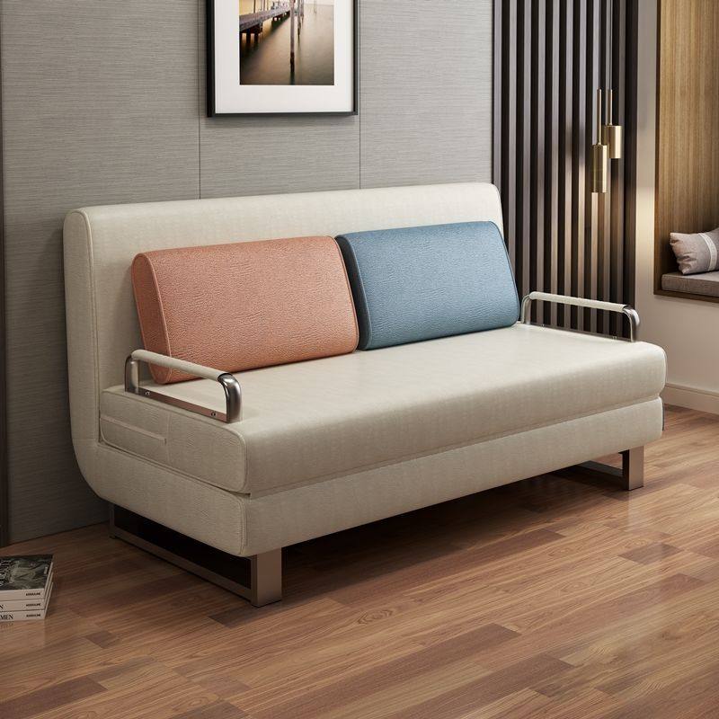 布艺折叠沙发床两用客厅小户型卧室可变床拆洗双人多功能阳台书房