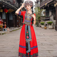 Ethnic minority costumes: Miao, Guangxi Zhuang, Yao and Yi performance costumes, Tujia travel photography and portrait costumes thumbnail 2