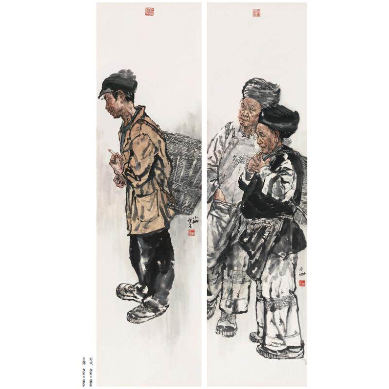 当代实力派画家 笔墨传神 罗小珊人物画赏析