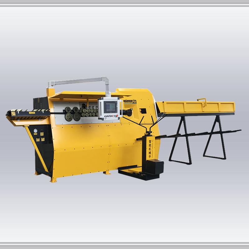 天盛数控钢筋弯箍机 R8型全自动箍筋板筋机 钢筋智能调直切断机