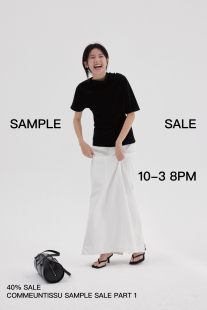 COMMEUNTISSU SAMPLE SALE